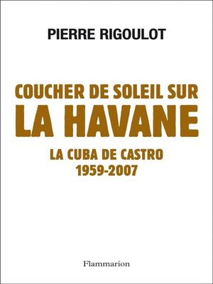 cover image of Coucher de soleil sur La Havane